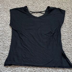 lululemon athletica Black Short Sleeve Top